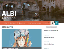 Tablet Screenshot of mairie-albi.fr